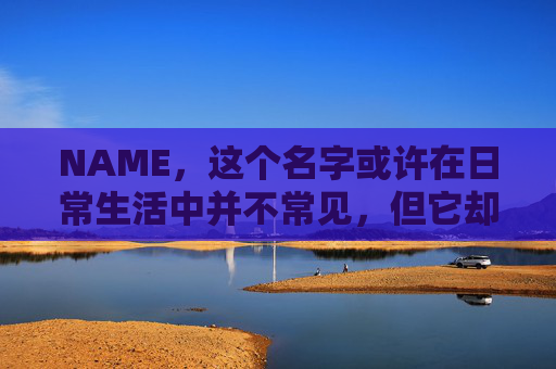 NAME，这个名字或许在日常生活中并不常见，但它却在某些领域里扮演着重要的角色。今天，让我们一起来探索这个名字背后的故事和意义